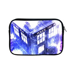 Tardis Doctor Who Blue Travel Machine Apple Ipad Mini Zipper Cases by Cendanart