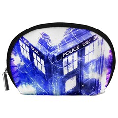 Tardis Doctor Who Blue Travel Machine Accessory Pouch (large)