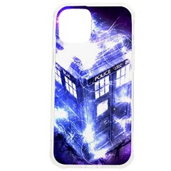 Tardis Doctor Who Blue Travel Machine Iphone 12 Pro Max Tpu Uv Print Case by Cendanart