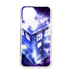 Tardis Doctor Who Blue Travel Machine iPhone 11 Pro 5.8 Inch TPU UV Print Case Front