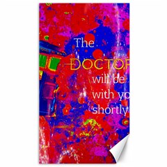 Doctor Who Dr Who Tardis Canvas 40  X 72 