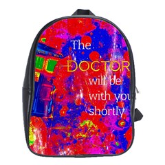 Doctor Who Dr Who Tardis School Bag (xl)