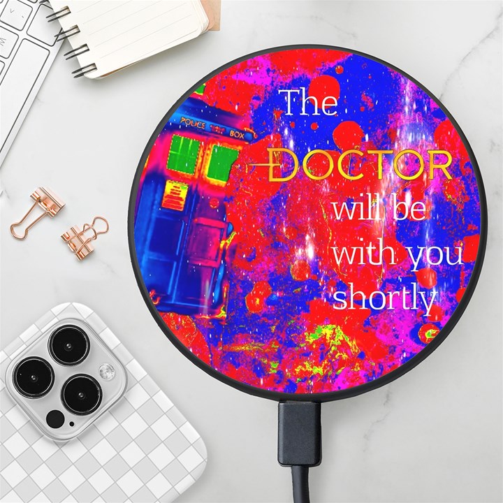 Doctor Who Dr Who Tardis Wireless Fast Charger(Black)