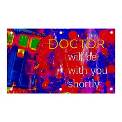 Doctor Who Dr Who Tardis Banner And Sign 5  X 3 