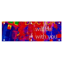 Doctor Who Dr Who Tardis Banner And Sign 6  X 2 