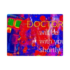 Doctor Who Dr Who Tardis Premium Plush Fleece Blanket (mini)