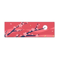 Illustration Minimal Minimalist Scenery Minimalist Japanese Art Sticker (bumper) by Bedest