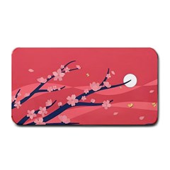 Illustration Minimal Minimalist Scenery Minimalist Japanese Art Medium Bar Mat by Bedest