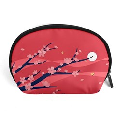 Illustration Minimal Minimalist Scenery Minimalist Japanese Art Accessory Pouch (large) by Bedest