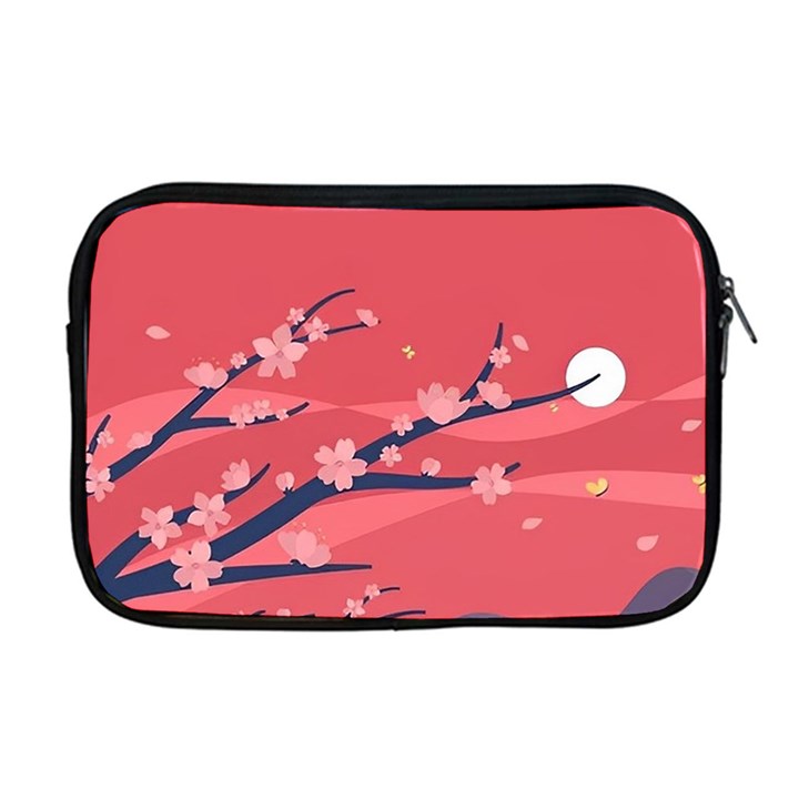 Illustration Minimal Minimalist Scenery Minimalist Japanese Art Apple MacBook Pro 17  Zipper Case