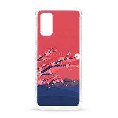 Illustration Minimal Minimalist Scenery Minimalist Japanese Art Samsung Galaxy S20 6 2 Inch Tpu Uv Case