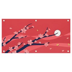 Illustration Minimal Minimalist Scenery Minimalist Japanese Art Banner And Sign 4  X 2 