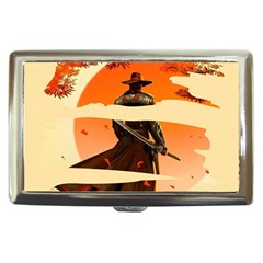 Samurai Art Ninja Katana Anime Aesthetic  Japanese Lore Style Mythology Retro Classic Warrior Cigarette Money Case by Bedest