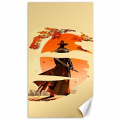 Samurai Art Ninja Katana Anime Aesthetic  Japanese Lore Style Mythology Retro Classic Warrior Canvas 40  X 72  by Bedest