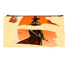 Samurai Art Ninja Katana Anime Aesthetic  Japanese Lore Style Mythology Retro Classic Warrior Pencil Case by Bedest