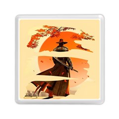 Samurai Art Ninja Katana Anime Aesthetic  Japanese Lore Style Mythology Retro Classic Warrior Memory Card Reader (square) by Bedest