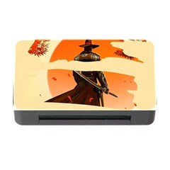 Samurai Art Ninja Katana Anime Aesthetic  Japanese Lore Style Mythology Retro Classic Warrior Memory Card Reader With Cf by Bedest