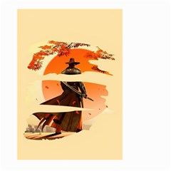 Samurai Art Ninja Katana Anime Aesthetic  Japanese Lore Style Mythology Retro Classic Warrior Large Garden Flag (two Sides) by Bedest