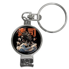 Sushi Dragon Japanese Nail Clippers Key Chain by Bedest