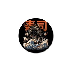 Sushi Dragon Japanese Golf Ball Marker (10 Pack) by Bedest