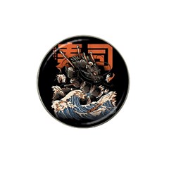 Sushi Dragon Japanese Hat Clip Ball Marker (4 Pack) by Bedest