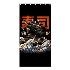 Sushi Dragon Japanese Shower Curtain 36  X 72  (stall)  by Bedest