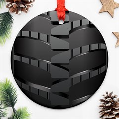 Tire Ornament (round) by Ket1n9