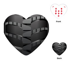 Tire Playing Cards Single Design (heart) by Ket1n9