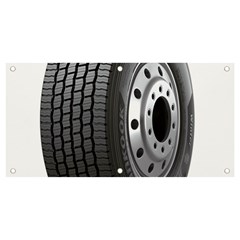 Tire Banner And Sign 4  X 2  by Ket1n9