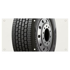 Tire Banner And Sign 6  X 3  by Ket1n9