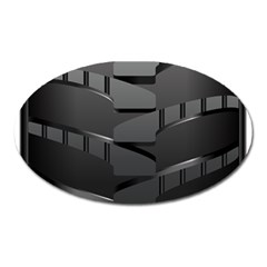 Tire Oval Magnet