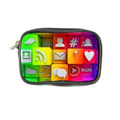 Colorful 3d Social Media Coin Purse