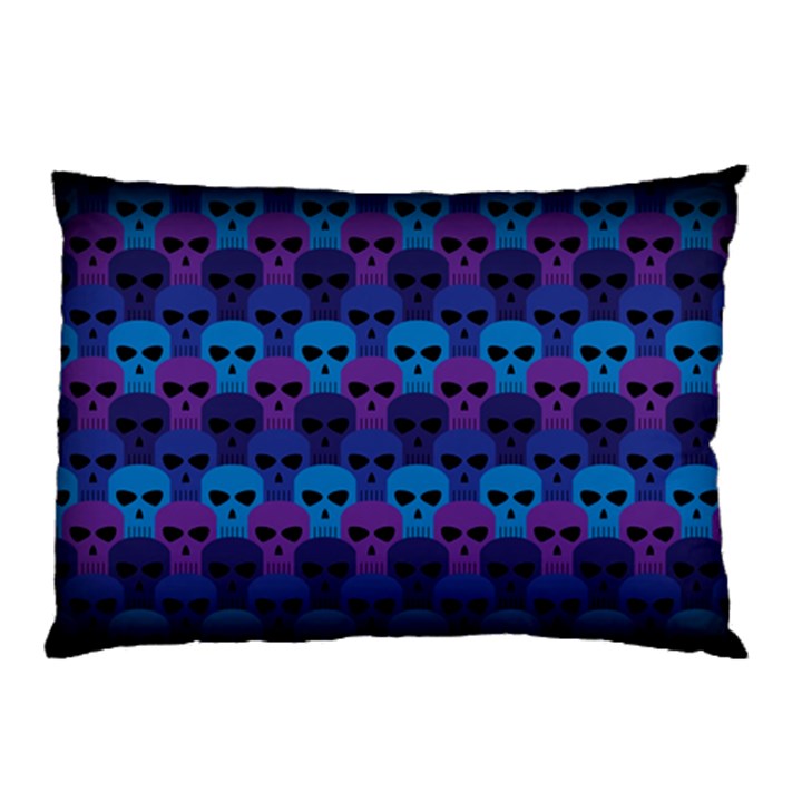 Skull Pattern Wallpaper Pillow Case