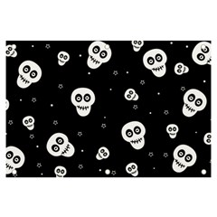 Skull Pattern Banner And Sign 6  X 4  by Ket1n9