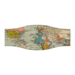 Vintage World Map Stretchable Headband