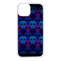 Skull Pattern Wallpaper Iphone 14 Tpu Uv Print Case by Ket1n9