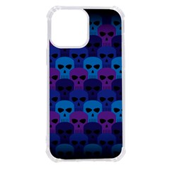 Skull Pattern Wallpaper Iphone 13 Pro Max Tpu Uv Print Case by Ket1n9