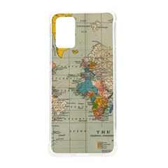 Vintage World Map Samsung Galaxy S20plus 6 7 Inch Tpu Uv Case by Ket1n9