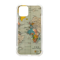 Vintage World Map Iphone 11 Pro 5 8 Inch Tpu Uv Print Case by Ket1n9