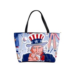 Independence Day United States Of America Classic Shoulder Handbag by Ket1n9