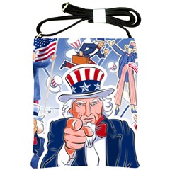 Independence Day United States Of America Shoulder Sling Bag by Ket1n9