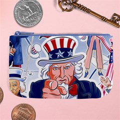 Independence Day United States Of America Large Coin Purse by Ket1n9