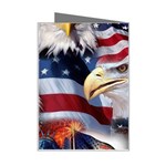 United States Of America Images Independence Day Mini Greeting Card Right