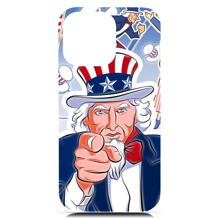 Independence Day United States Of America iPhone 14 Pro Max Black UV Print Case