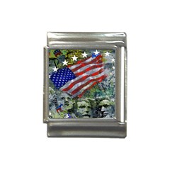 Usa United States Of America Images Independence Day Italian Charm (13mm)