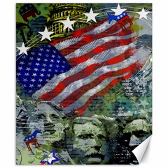 Usa United States Of America Images Independence Day Canvas 8  X 10 