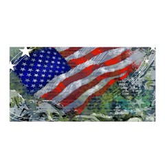 Usa United States Of America Images Independence Day Satin Wrap 35  X 70  by Ket1n9