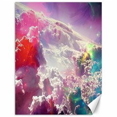 Clouds Multicolor Fantasy Art Skies Canvas 12  X 16  by Ket1n9