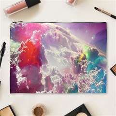 Clouds Multicolor Fantasy Art Skies Cosmetic Bag (xl) by Ket1n9