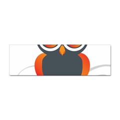 Owl Logo Sticker (bumper) by Ket1n9